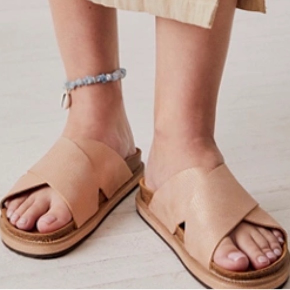 Free People Sideline Crisscross Sandals - 7 - Picture 2 of 6